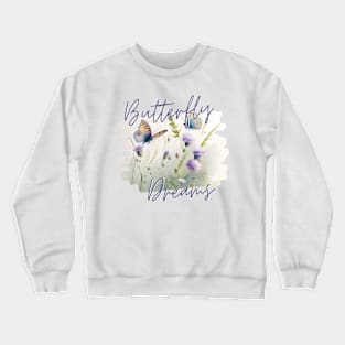 Bright Butterfly Dreams Crewneck Sweatshirt